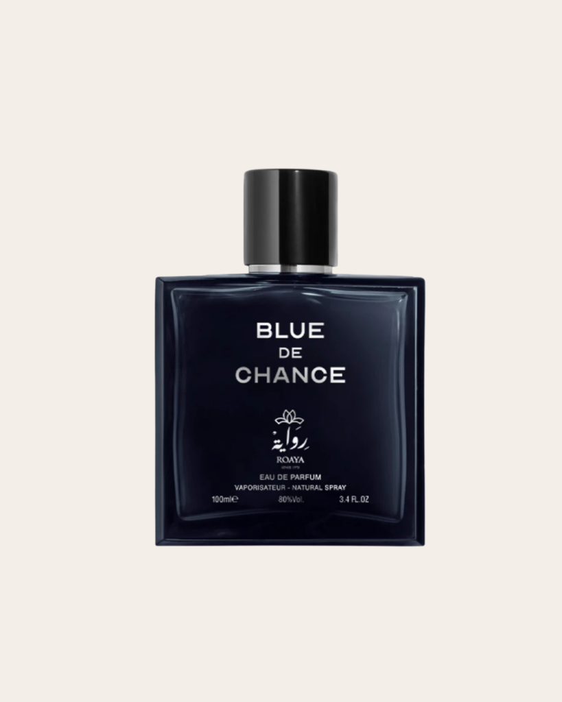 عطر بلو دي شانس من رواية