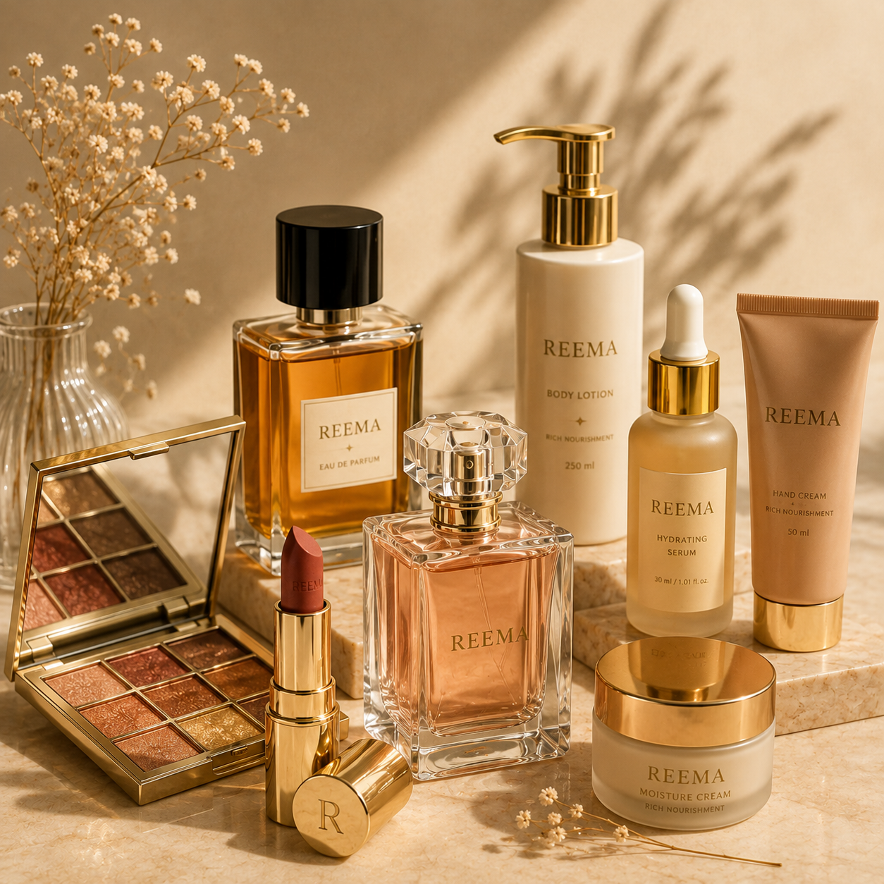 مختارات ريما من العطور والمكياج والعناية بالبشرة